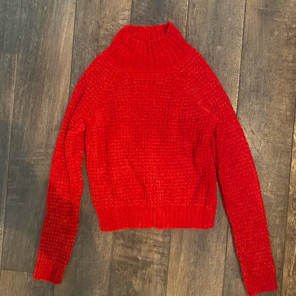 Red TJmaxx sweater